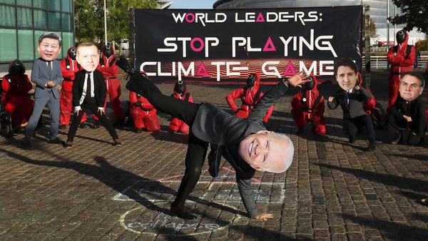 Biden hingga Putin Jungkir Balik di Skotlandia, Ngapain?