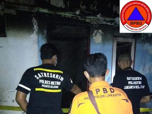 Kebakaran Juga Terjadi di Kalibata Jaksel, 3 Rumah Hangus-2 Luka Bakar