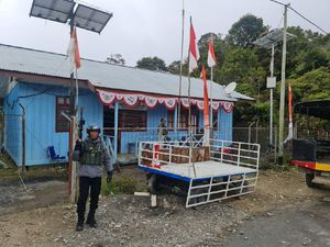 Bantahan Polisi soal Kantor Airnav di Intan Jaya Dibakar KKB