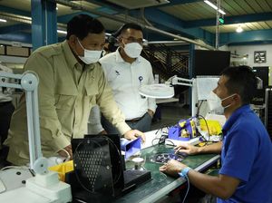 Prabowo: Keselamatan dan Kebangkitan Bangsa Tergantung pada Teknologi