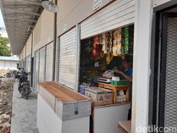 detikcom Do Your Magic: Lokasi Baru Pasar Kambing Mulai Ditempati Pedagang