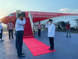 Maruf Amin ke Samarinda, Tinjau SD Muhammadiyah-Orasi Ilmiah di UNU
