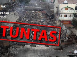 detikcom Do Your Magic: Before-After Pembangunan Pasar Kambing Usai Terbakar