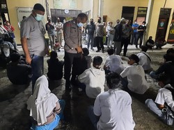Polisi Amankan 25 Pelajar SMA-SMK di Jambi Saat Hendak Tawuran