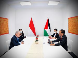 Bertemu PM Shtayyeh, Jokowi Tegaskan Komitmen Dukung Perjuangan Palestina