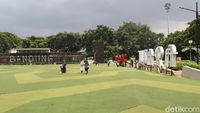 Taman Alun-alun Kota Bandung Kembali Dibuka