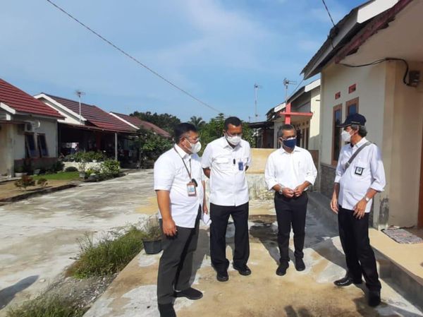 Tinjau Perumahan Subsidi di Pekanbaru