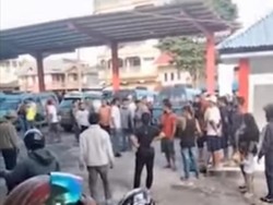 Pelajar Pukul dan Bentak Kapolsek Berujung di Kantor Polisi