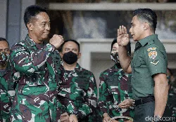Aksi Jenderal Andika Perkasa: Bela Manganang-Jadi Calon Panglima TNI