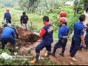 Warga Sebut 3 Ular yang Muncul di Pamulihan Garut Jadi-jadian