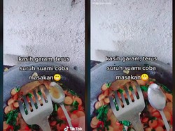 Diprank Istri Cicip Masakan Keasinan, Reaksi Suami Ini Tuai Pujian