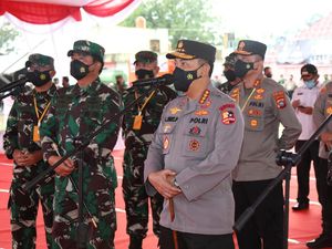 Kapolri Minta Forkopimda Sumbar Jaga Prokes dan Akselerasi Vaksinasi ke Lansia