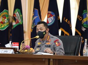 Kapolri Minta Forkopimda Sumut Antisipasi Lonjakan COVID-19 Saat Nataru