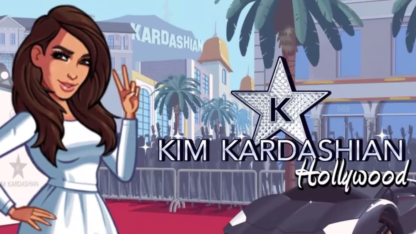 Aplikasi game di handphone milik Kim Kardashian