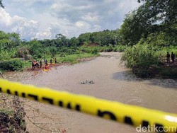 Polisi Kembali Olah TKP Susur Sungai yang Tewaskan 11 Siswa di Ciamis