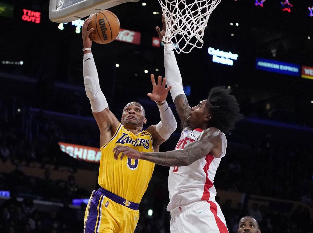 Hasil NBA Hari Ini: LeBron James 30 Poin, Lakers Taklukkan Rockets