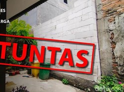 Before-After Tembok Tetangga yang Tutup Akses Rumah Ridwan