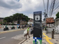 detikcom Do Your Magic: Penampakan Titik Jemput Ojol di Stasiun Manggarai yang Tak Digunakan