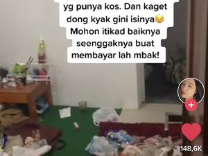 Viral Penghuni Kos Nunggak 2 Bulan, Kamar Dibuka Paksa, Isinya Bikin Shock