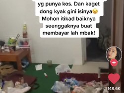 Viral Penghuni Kos Nunggak 2 Bulan, Kamar Dibuka Paksa, Isinya Bikin Shock