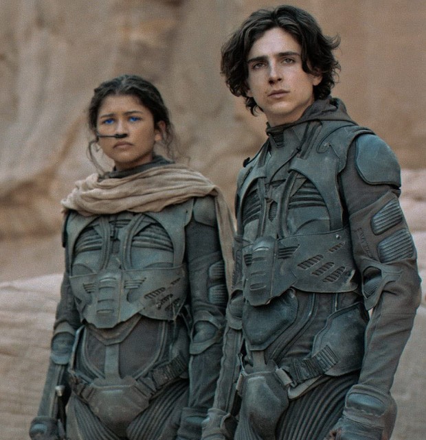 Zendaya dan Timothee Chalamet di Dune