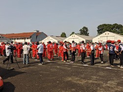 Gelar Apel Siaga Dampak La Nina, PMI Siap Bantu Saat Banjir-Longsor