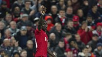 Liverpool menggandakan keunggulan menjadi 2-0 pada menit ke-21. Kali ini giliran Sadio Mane yang membobol gawang Atletico. AP Photo/Jon Super.