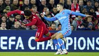 Duel Liverpool vs Atletico digelar di Anfield, Kamis (4/11/2021) dini hari WIB. AP Photo/Jon Super.