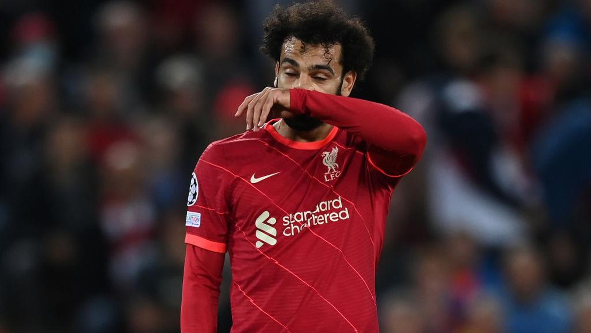 Mohamed Salah enggan mengomentari hasil Ballon dOr 2021. (Foto: Getty Images/Shaun Botterill)