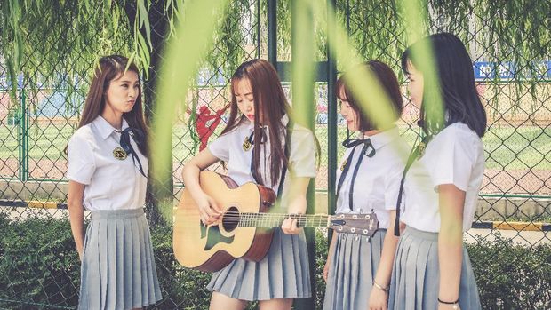 Ilustrasi pelajar sekolah