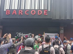 Satpol PP Makassar Tutup THM Barcode Usai Berkali-kali Langgar PPKM