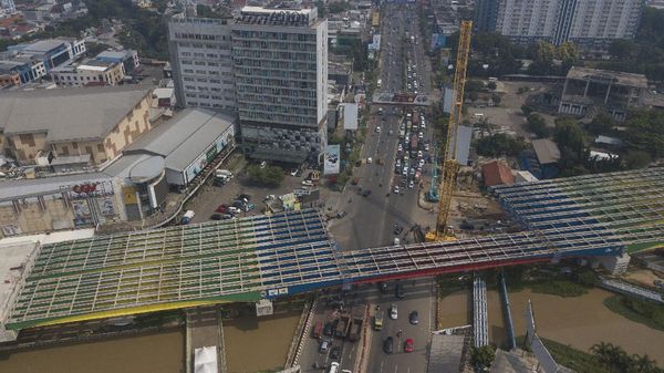Penampakan Terkini Tol Becakayu Ruas Jakasampurna-Bekasi Timur
