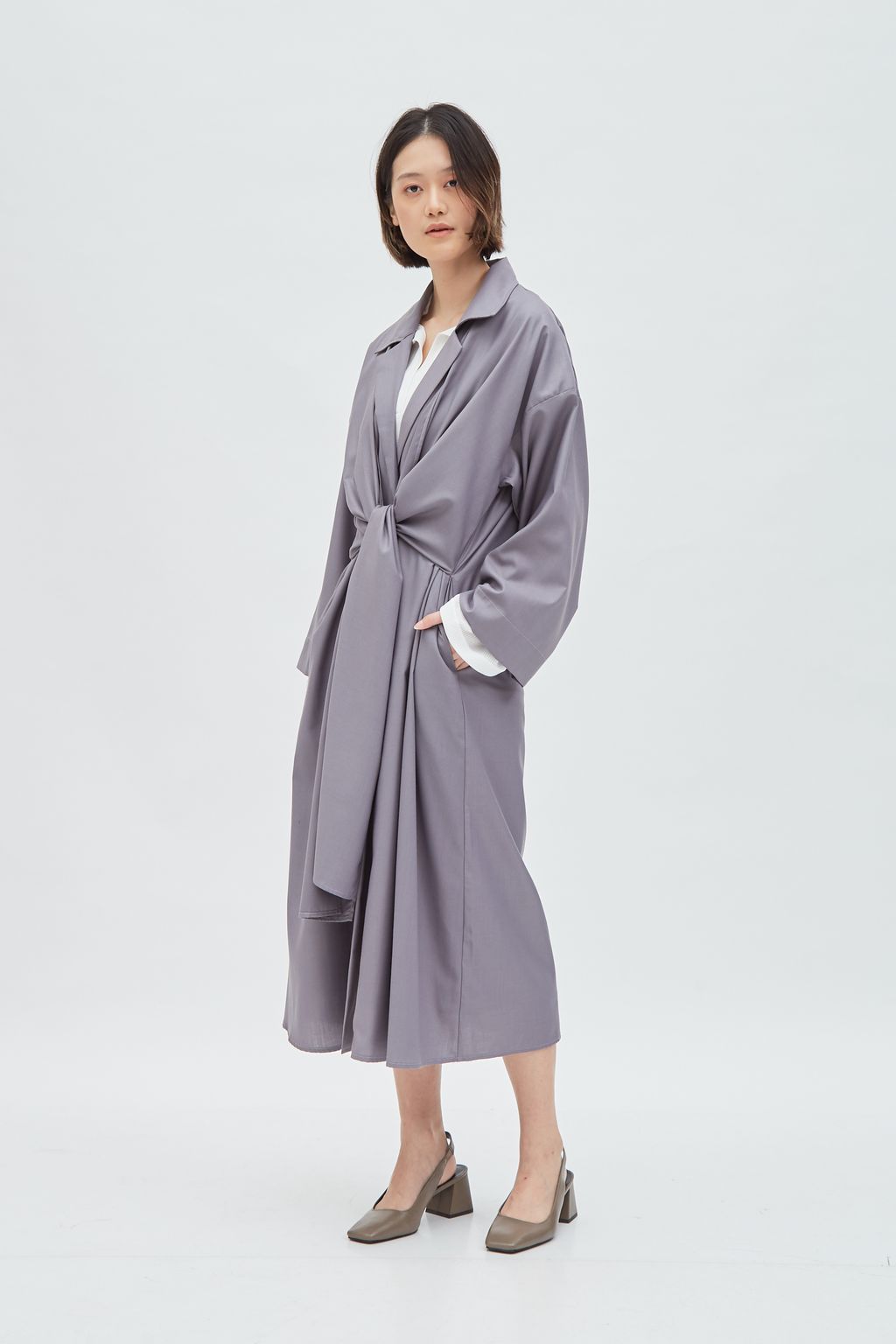 Shop at Velvet - Sienna Coat Gray