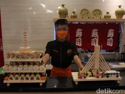Unik! Sushi Rasa Bandung dengan Ikon Gedung Sate dan Flyover Pasupati