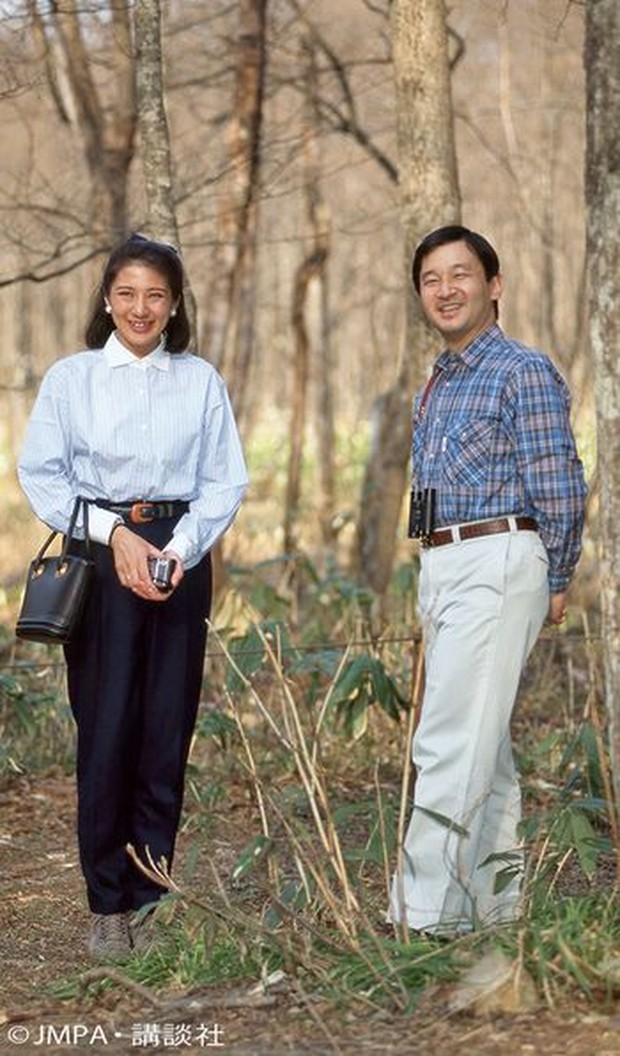 Foto: pinterest.com/mi-mollet Outfit Permaisuri Masako saat hiking/