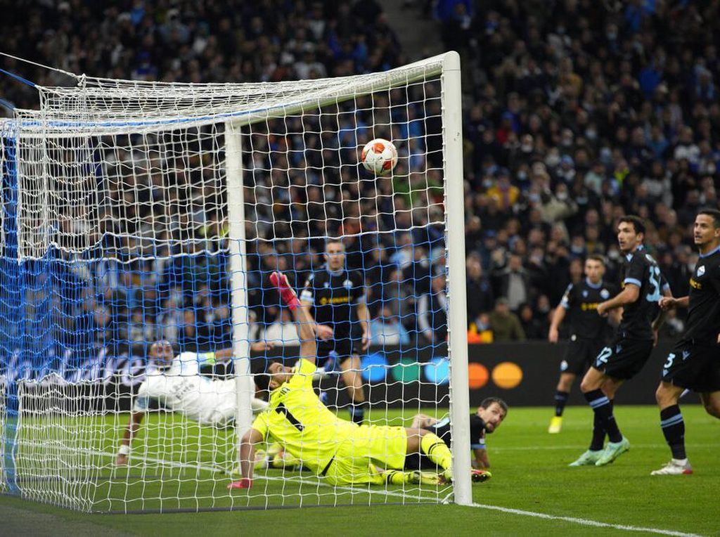 Hasil Liga Europa: Gol Payet Bawa Marseille Tahan Lazio 2-2