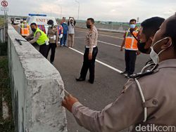 Tabrak Ujung Beton Ini Bikin Mobil Vanessa Angel Terpelanting hingga Hancur