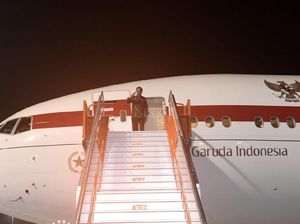 Dari Dubai, Jokowi Pulang ke Tanah Air
