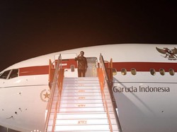 Dari Dubai, Jokowi Pulang ke Tanah Air