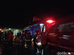 Kebakaran Pasar Ciawitali Garut Hanguskan 10 Kios Pedagang