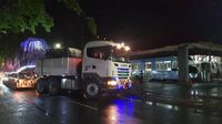 Penampakan Kereta LRT Jabodebek Pulang Kampung ke Madiun