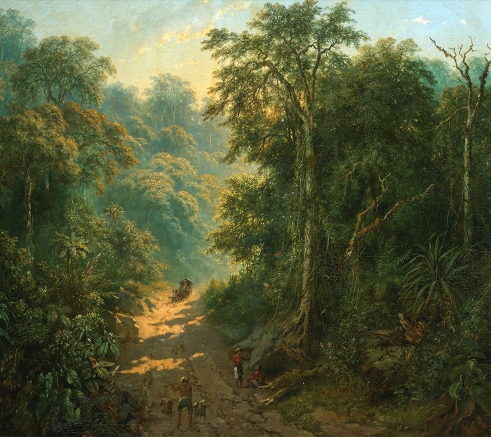 Lukisan 'Pasukan Kita yang Dipimpin Pangeran Diponegoro' di Balai Lelang Sotheby Hong Kong karya S.Sudjojono.