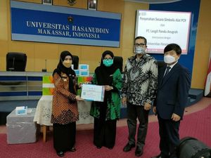 Pemkot Parepare Terima Bantuan Alat PCR dari Unhas Makassar Pemkot Parepare Terima Bantuan Alat PCR dari Unhas Makassar