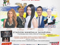 Peparnas Papua Akan Dibuka Wapres RI, Dimeriahkan Anggun Cs