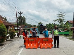 Ambles, Jembatan Jalan di Lingkar Delanggu-Klaten Ditutup Sebagian