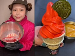 Sisca Kohl Bikin Es Krim Squid Game Pakai Bahan Biasa