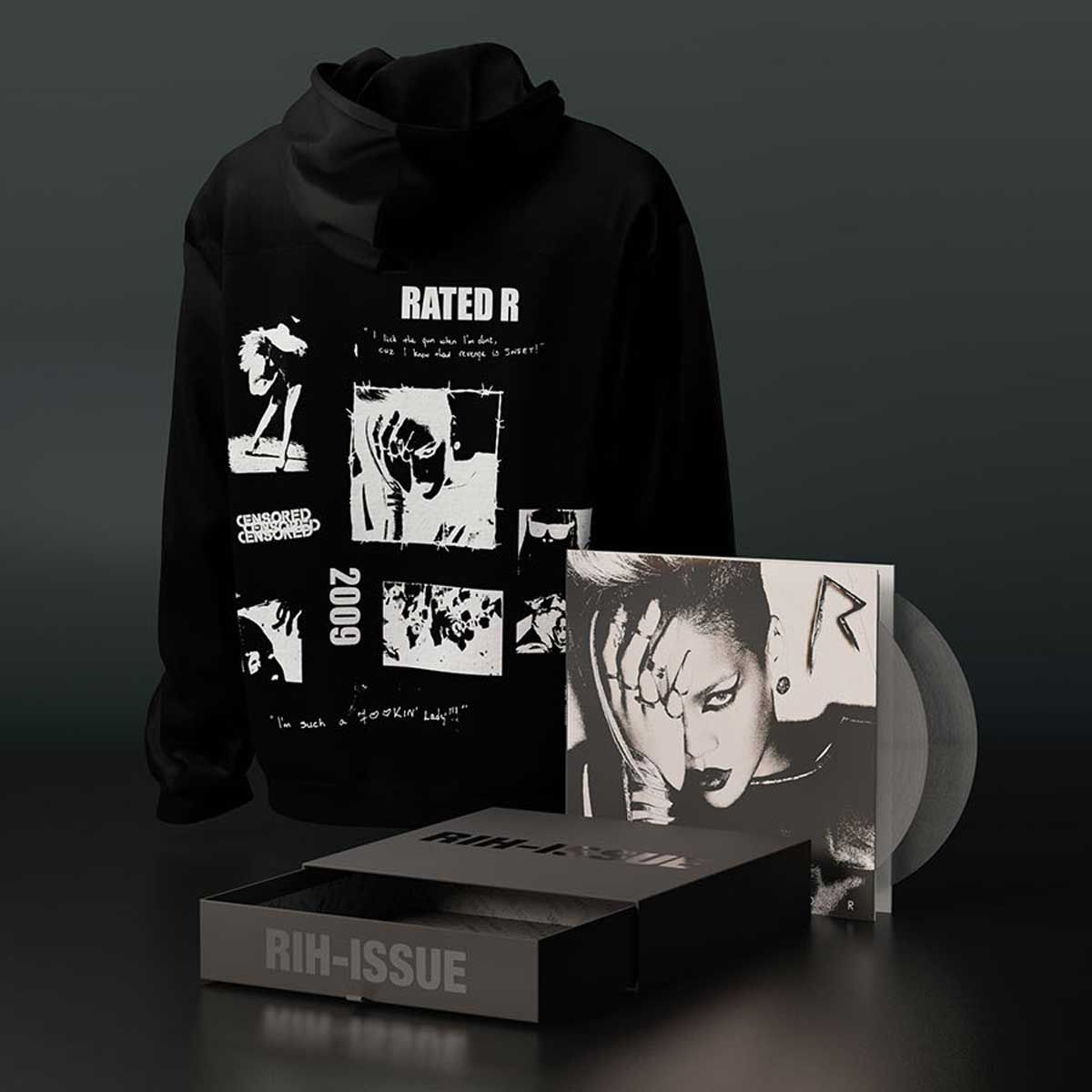 Album Rihanna dalam bentuk vinyl