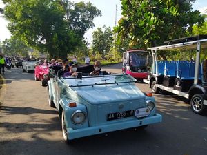 Kemenhub Subsidi Tarif Mobil VW dan Jip di Kawasan Borobudur