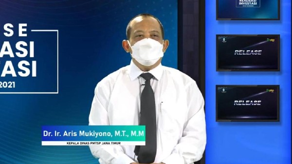 epala DPM PTSP Jatim Aris Mukiyono