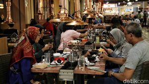 Geliat Restoran Mall di Jakarta Sambut PPKM Level 1
